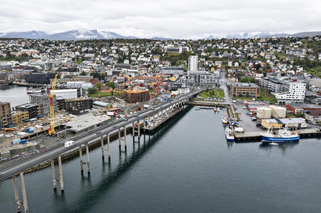 Toppleilighet Med Utsikt I Sentrum Nord Tromso Exterior photo